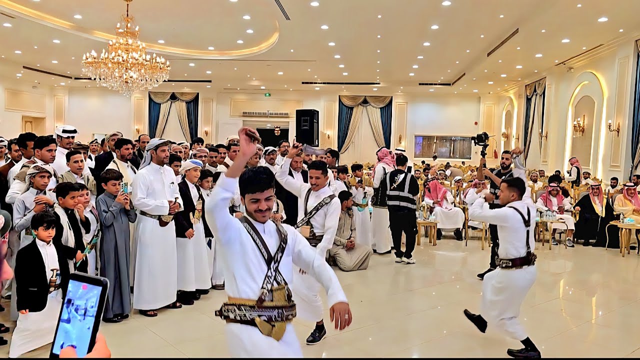 لا يفوتك الرقص هذا من اعراس ال الجعثوث في الرياض