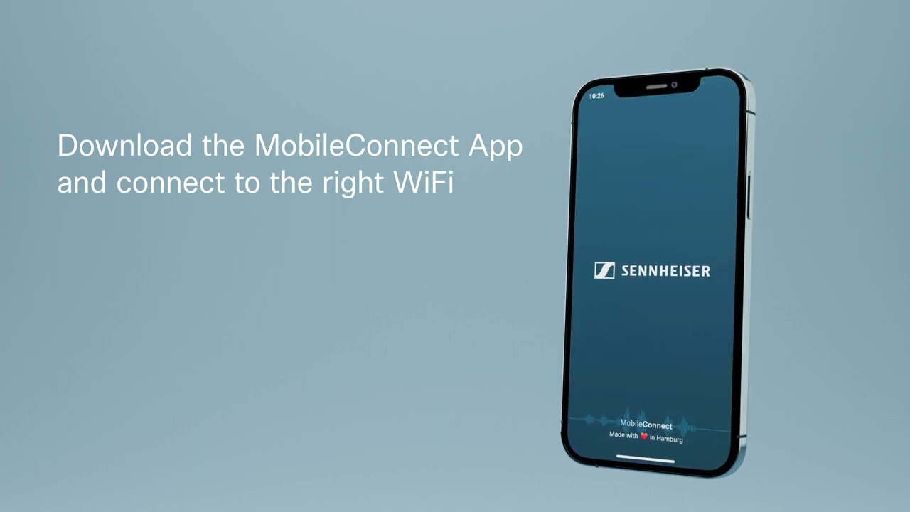 MobileConnect Tutorial - Getting Started With the App | Sennheiser