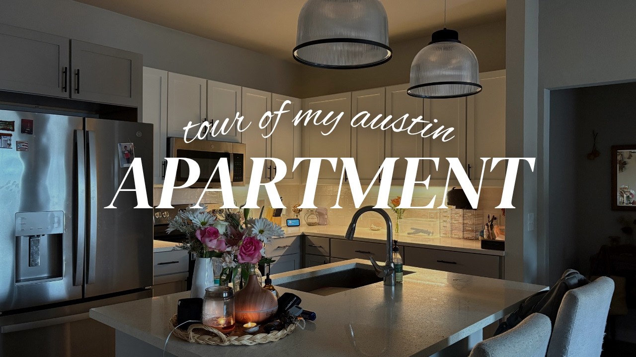my cozy apartment tour in austin, texas | inside our 1000 ish sq ft apartment