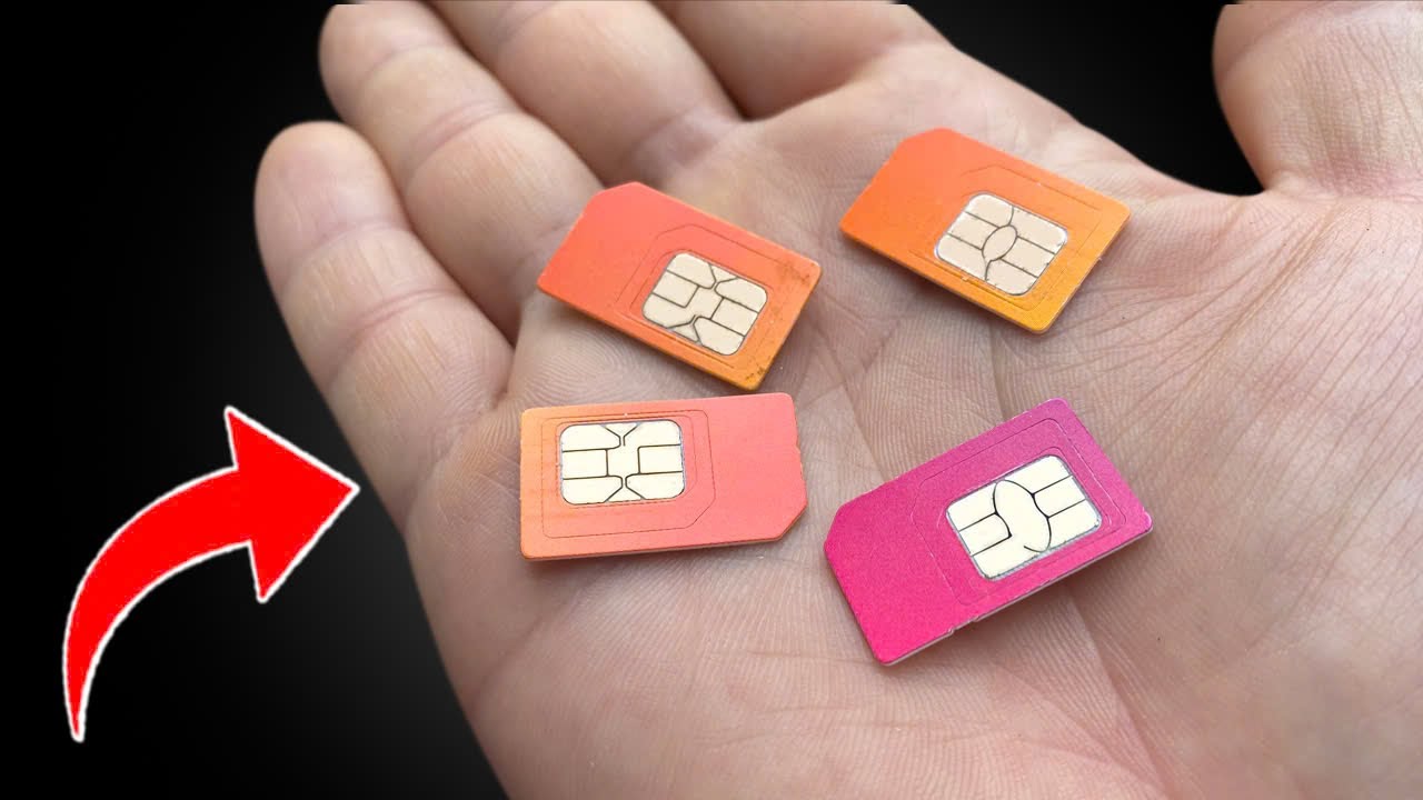 Не выбрасывайте свою старую SIM-карту! Эта идея действительно ценится!