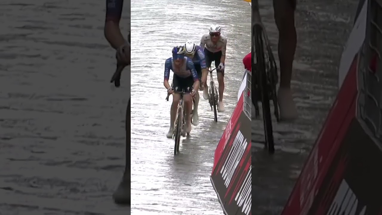 ZACIĘTY FINISZ 2. etapu Tirreno-Adriatico. Mathieu van der Poel minimalnie przed Isaakiem del Toro