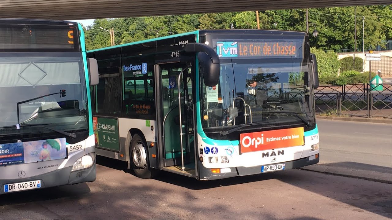 Ligne TVM — MAN LION’S CITY NG283 RATP BUS | 4715 KICKDOWN !!!