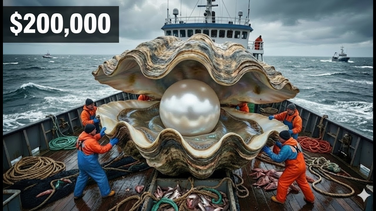 How Fishermen Make $200,000 in 10 Days Harvesting Deep-Sea Pearls | Deep Sea Fishing