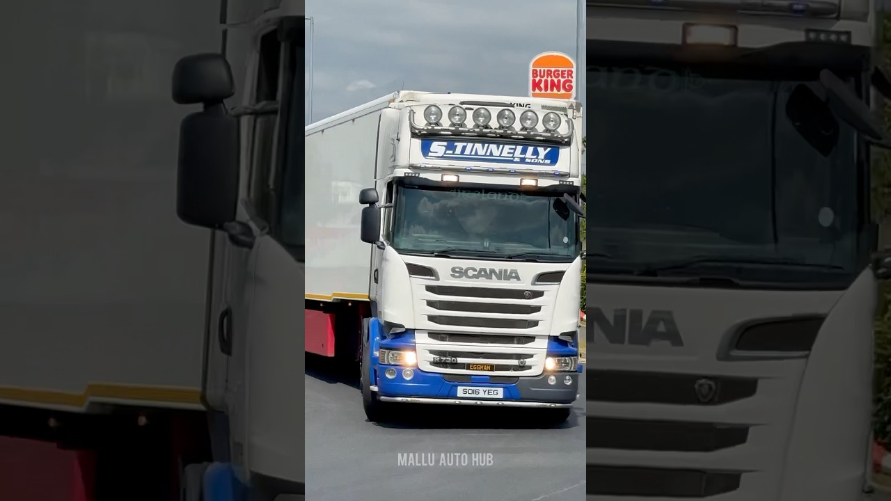 Scania R730 V8 Heavy Duty Tractor Truck | S.Tinnelly & Sons UK #truckspotting #scaniav8 #scania