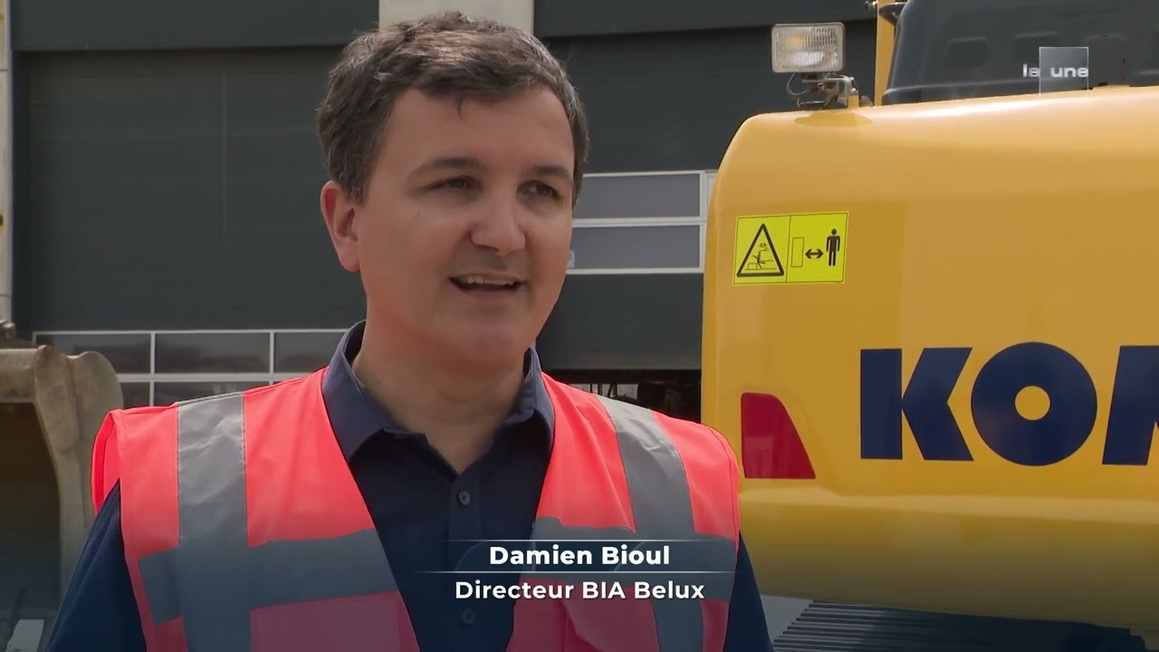 BIA reconditionne des engins Komatsu pour Heidelberg : économies de CO2 et financières à la clé.