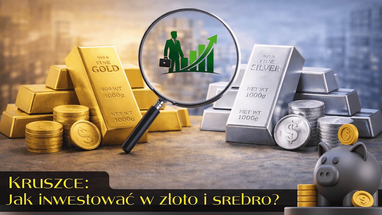 Kruszce: Jak inwestować w złoto i srebro?