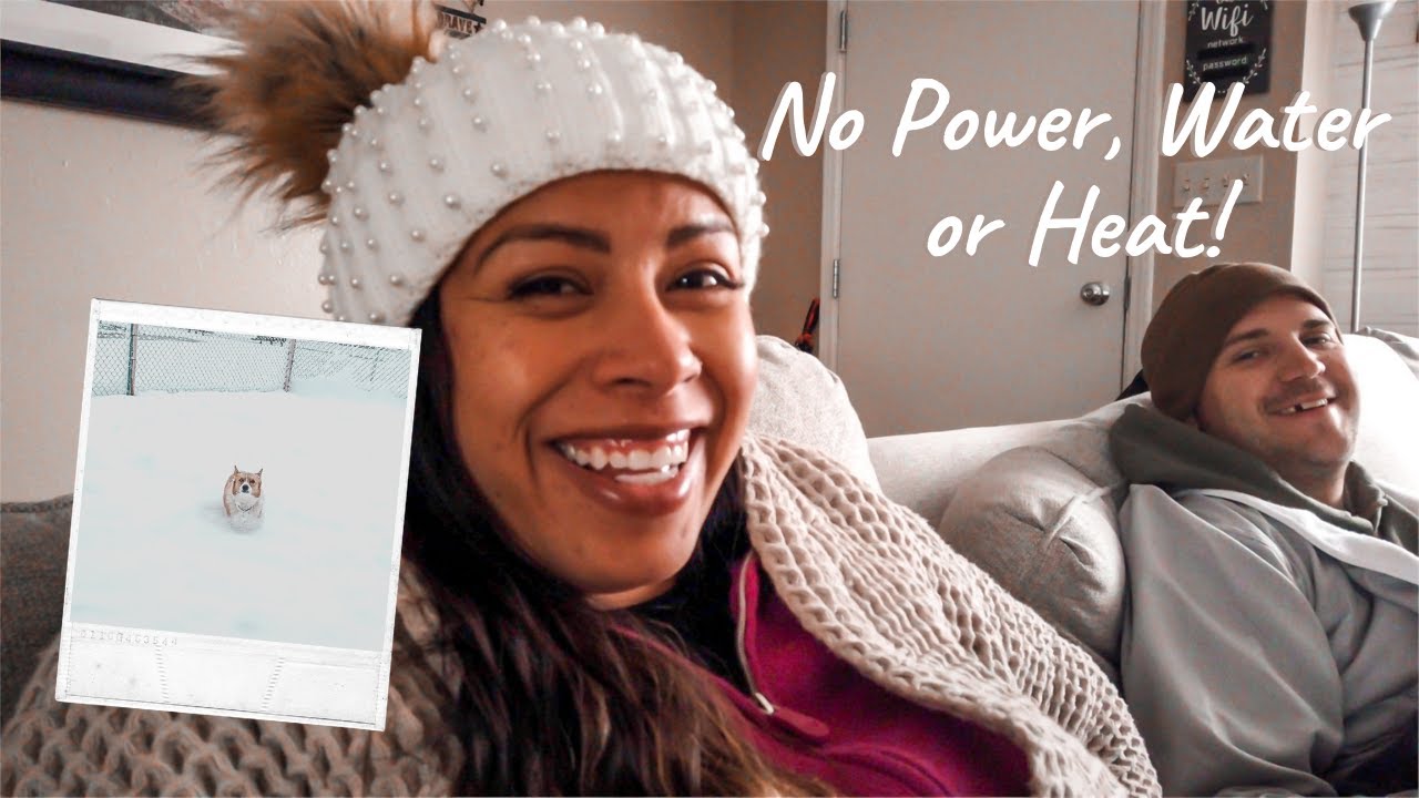 SURVIVING THE TEXAS FREEZE | We Had No Power, Water or Heat! | Military Wife Vlog