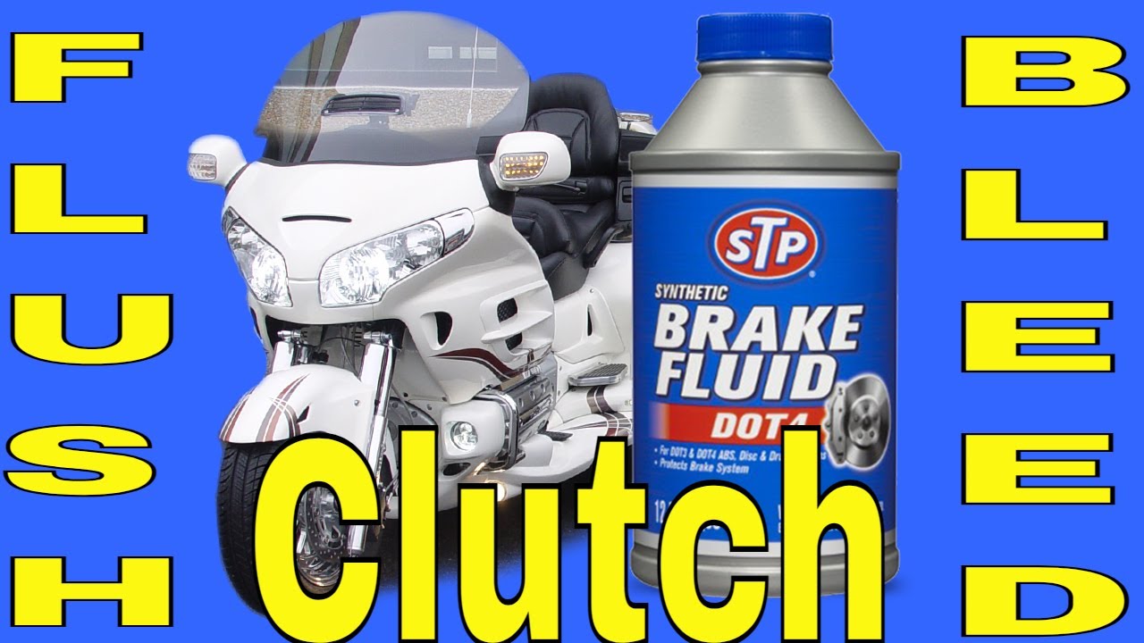 Honda Goldwing GL 1800 Clutch Master Cylinder Flush/  Bleed