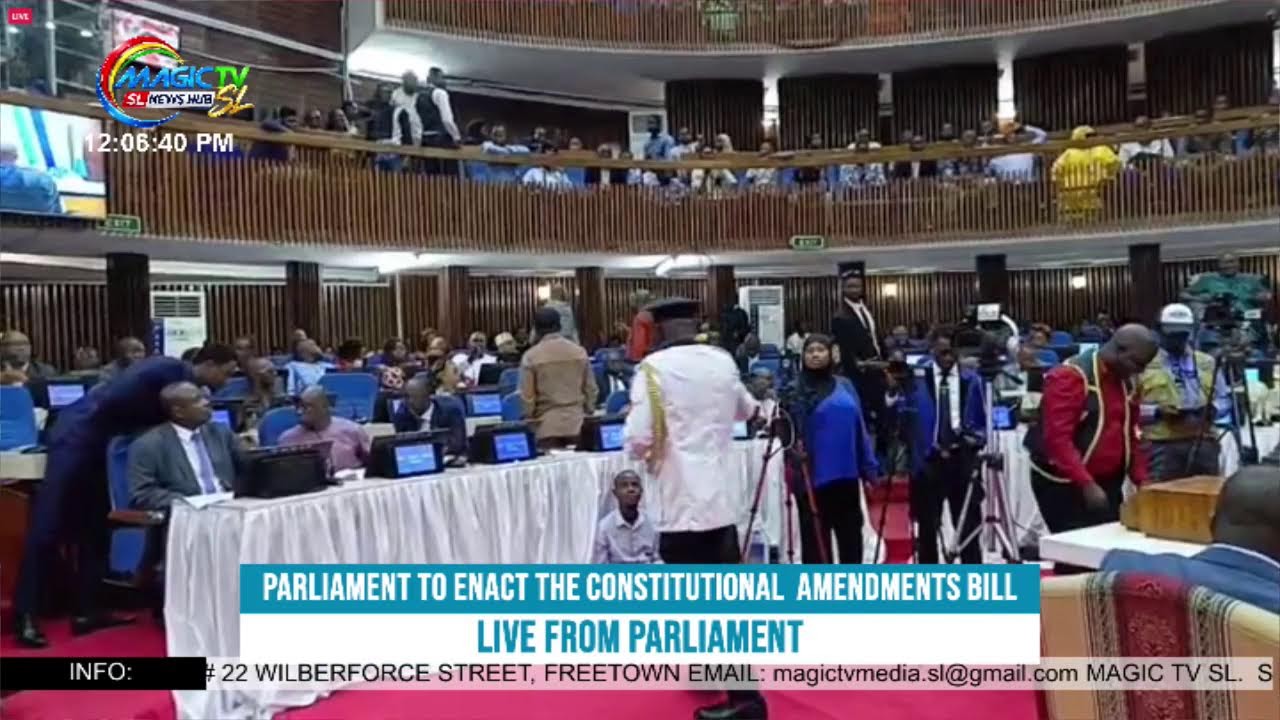 LIVE STREAM: CONSTITUTIONAL AMENDMENT BILL DEBATE (COMMITTE STAGE 3) 10TH AUGUST 2026