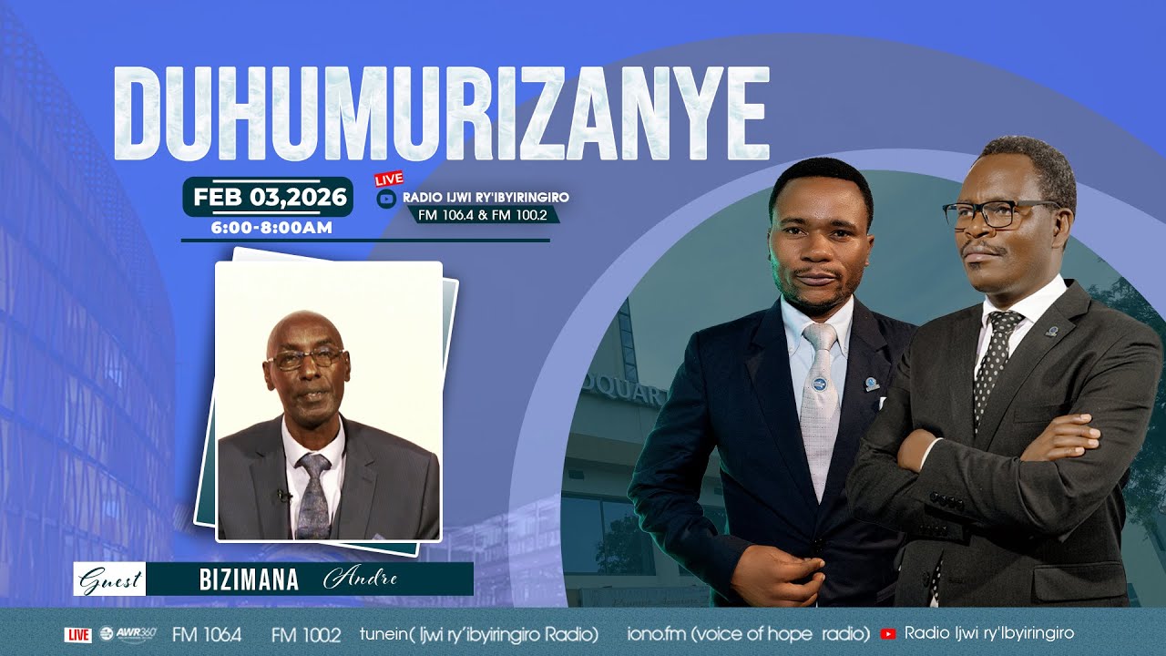🛑LIVE: YAMAZE IMYAKA 15 HANZE Y’ITORERO RY’ABADIVENTISITI Prt 2|  DUHUMURIZANYE - 03/02/2026 @6:00am