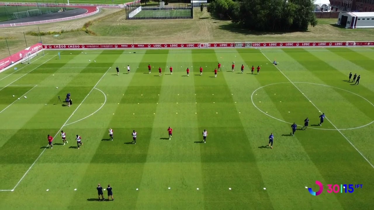 Pre-season testing: 30-15 Intermittent Fitness test with LOSC - July 2022