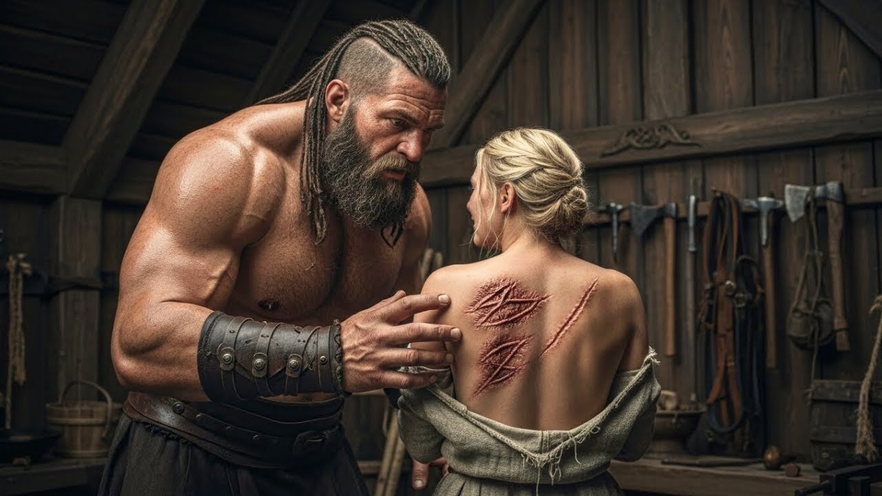 She Served Giant Viking's Wife for Years — Until He Saw Her Scars and Shocked Everyone