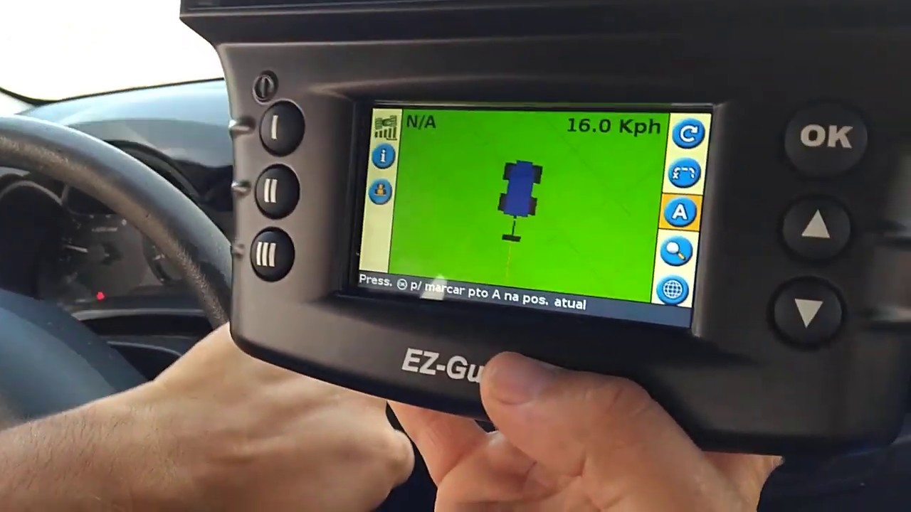 como trabalhar no modo avançado no EZGUIDE 250