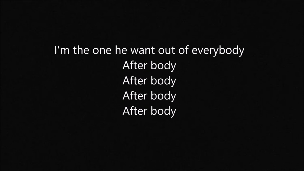 Jae Stephens - Afterbody (Lyrics)