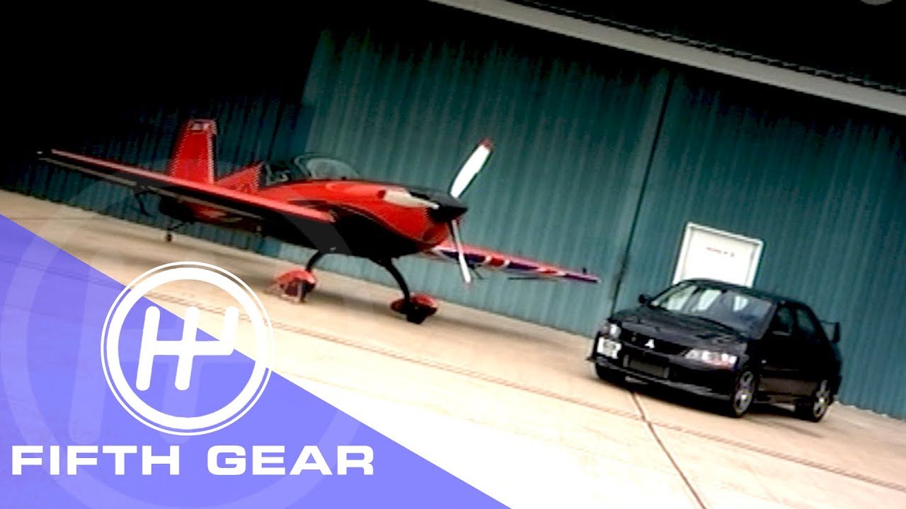 Fifth Gear: Mitsubishi Evo Vs Stunt Plane