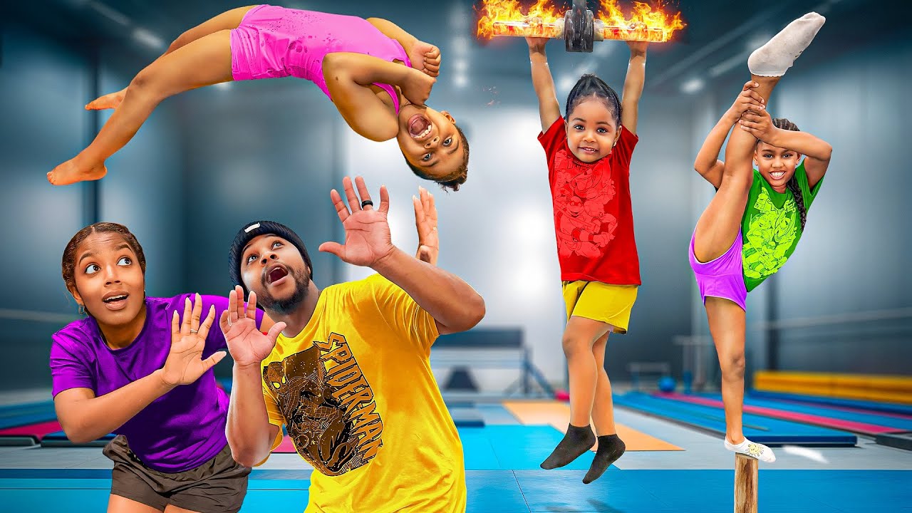 KIDS VS ADULTS Ninja Challenge!
