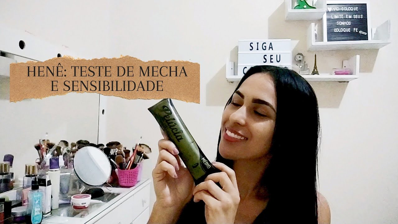 HENÊ: COMO FAZER TESTE DE MECHA E TESTE DE SENSIBILIDADE/ PELÚCIA MÉDIO BISNAGA
