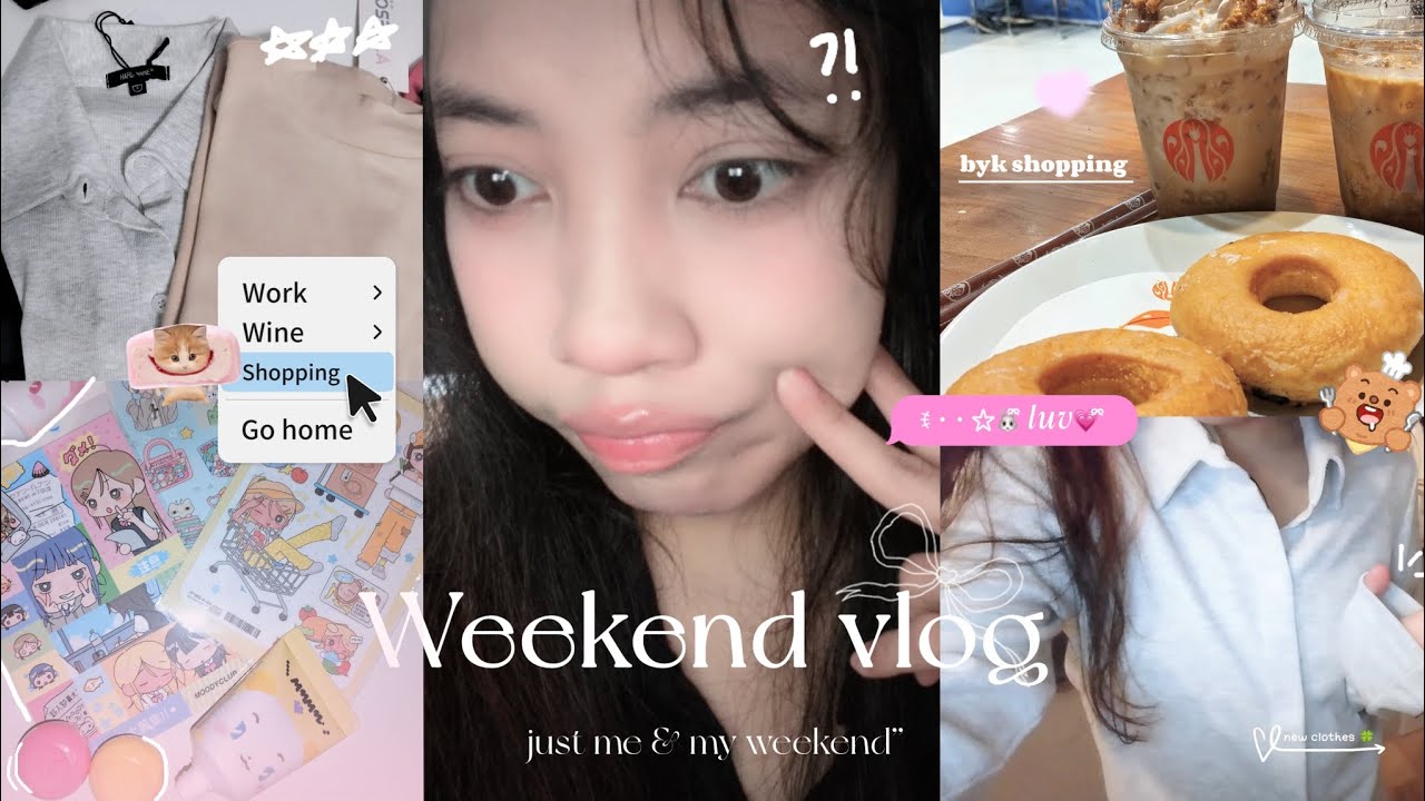 Weekend Days in My Life 🍥 Grwm, Shopping, eat, haul, nigt routine, etc 