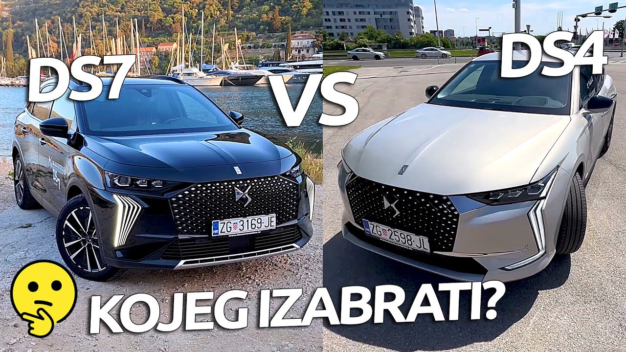 DS4 vs. DS7 - usporedba modela