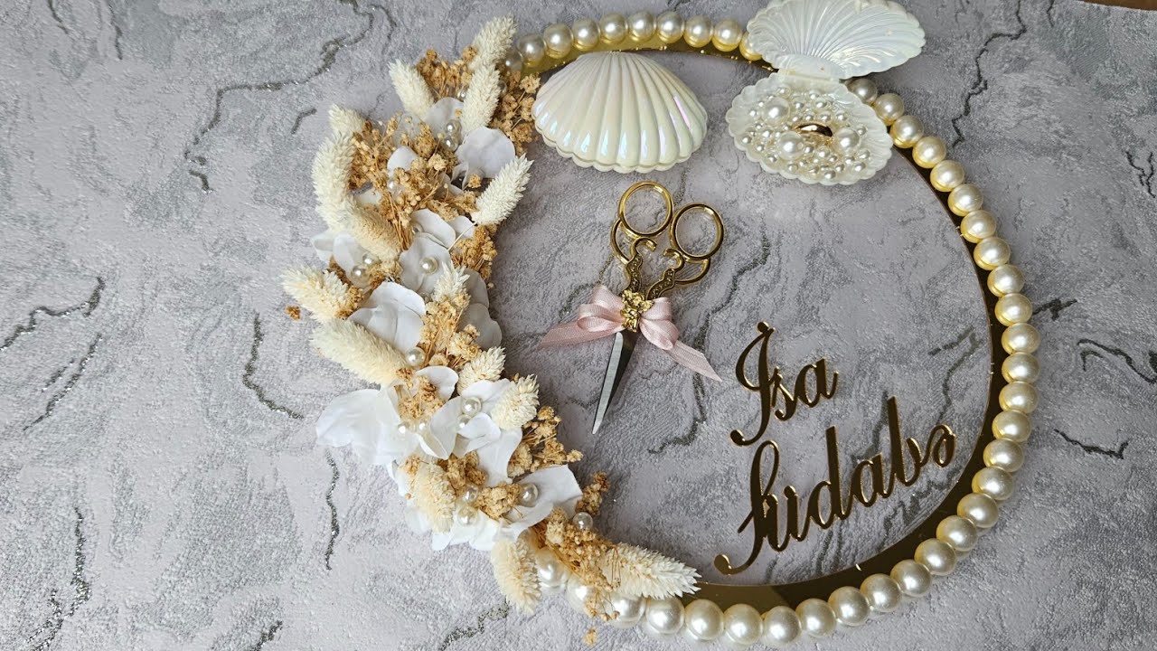 Nişan podnusu hazırlanması | Nişan üzükləri | Engagement decors #qs_decor #weddecor