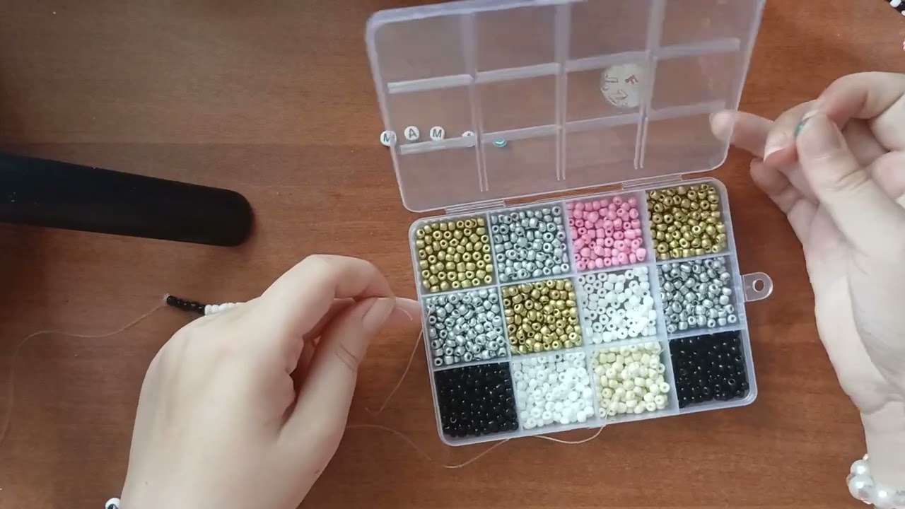 Acompañame a hacer una pulsera para mi Mamá ASMR.