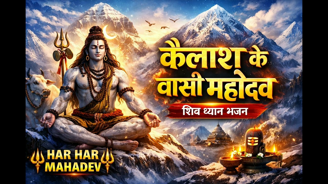 कैलाश के वासी महादेव | Mahadev Bhakti Song 2026 | Shiv Dhyan Bhajan | Har Har Mahadev
