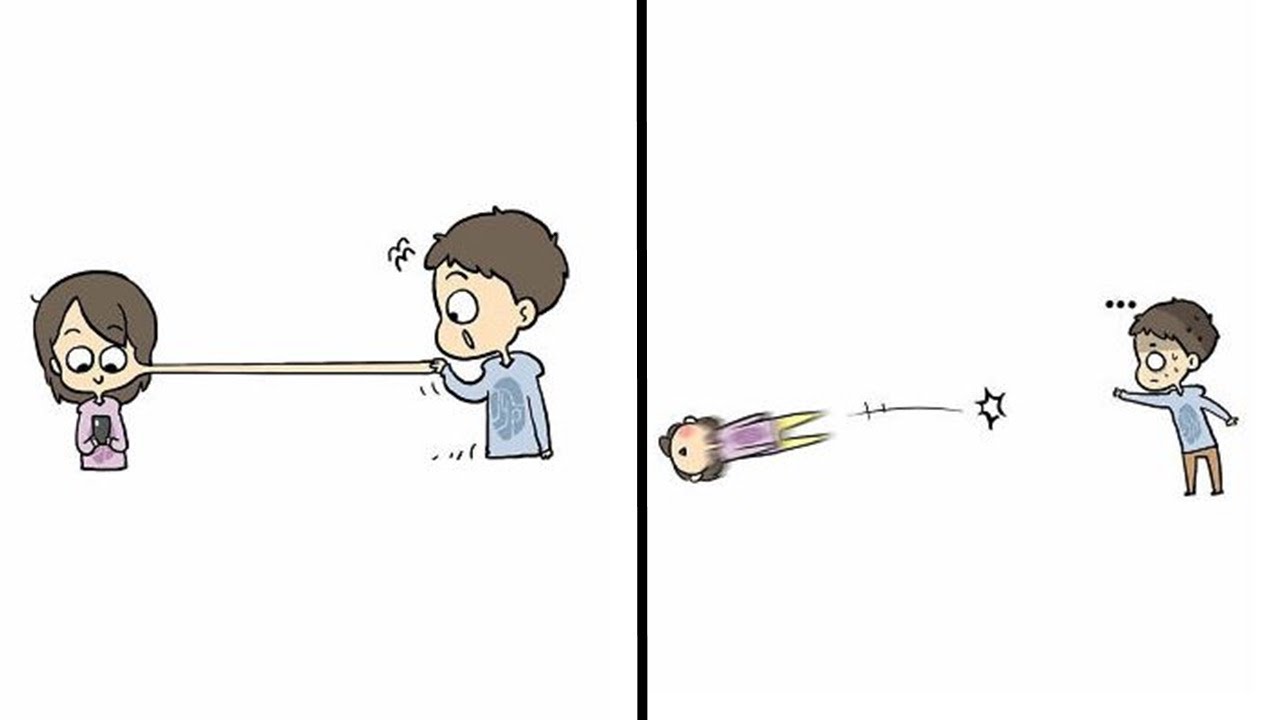 Funny And Relatable Relationship Comics By The Potato Couple