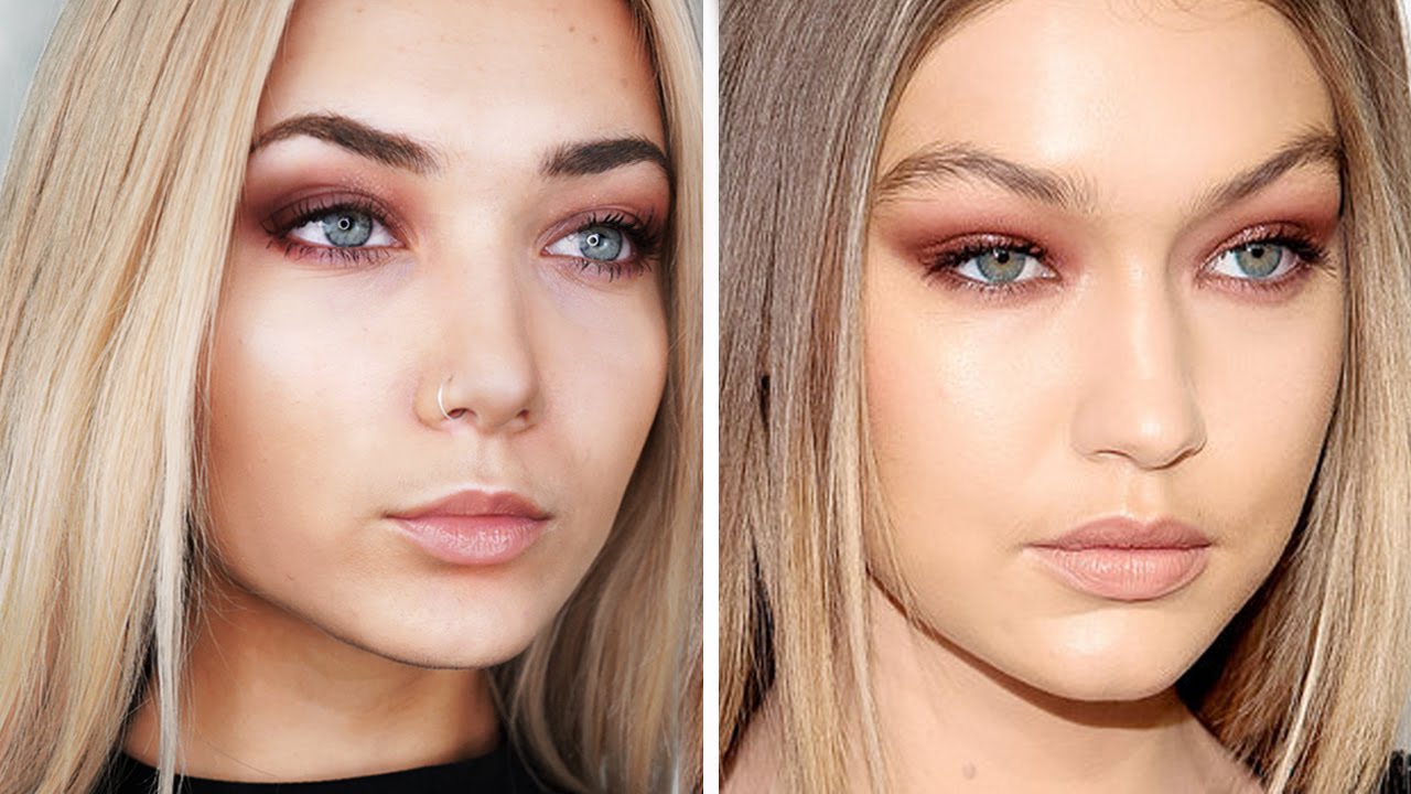 Gigi Hadid Makeup Tutorial || Smokey Eye