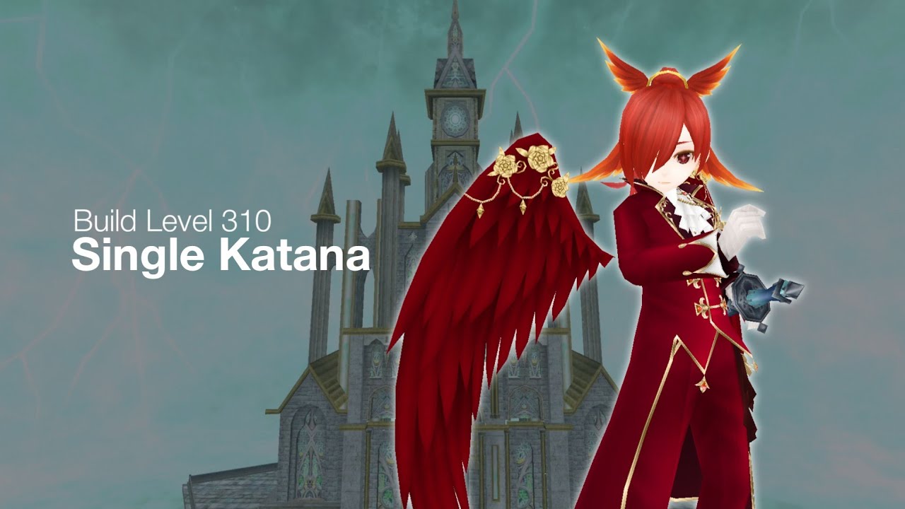 DEX STR Одиночная катана, уровень 310 - Toram Online