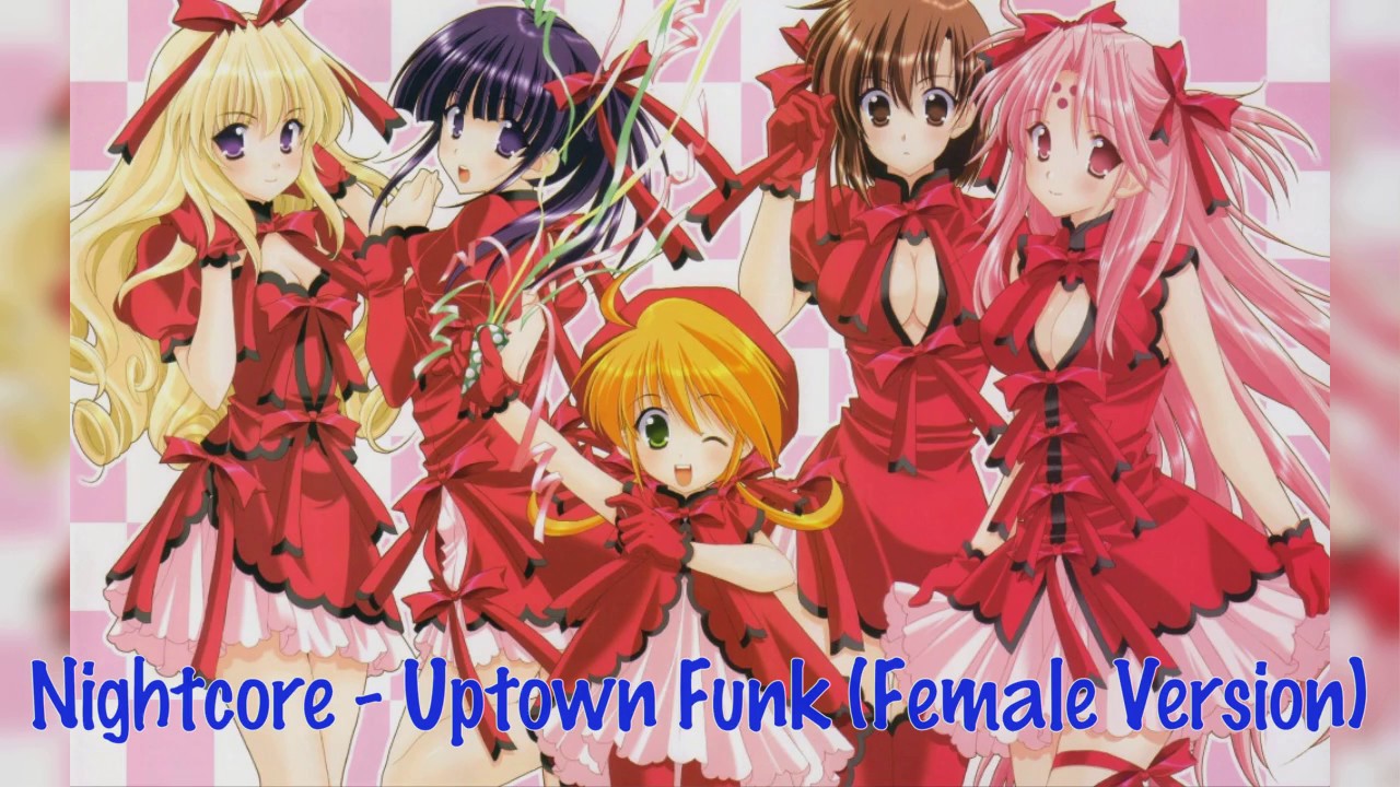 Nightcore - Uptown Funk (Female Version)
