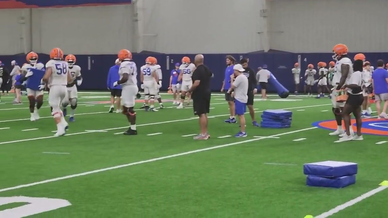 Watch: Florida Football Fall Practice 8/7
