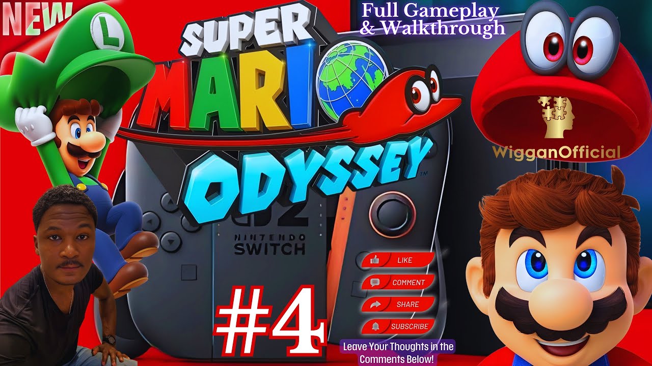 Super Mario Odyssey | Full Gameplay + Commentary with Wiggan