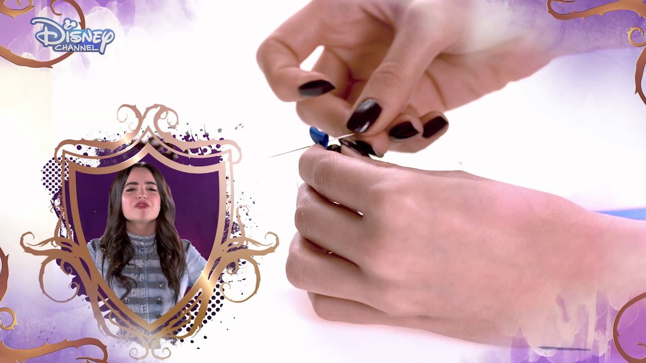 Disney Descendants - Pearl Bracelet Tutorial - Official Disney Channel UK HD