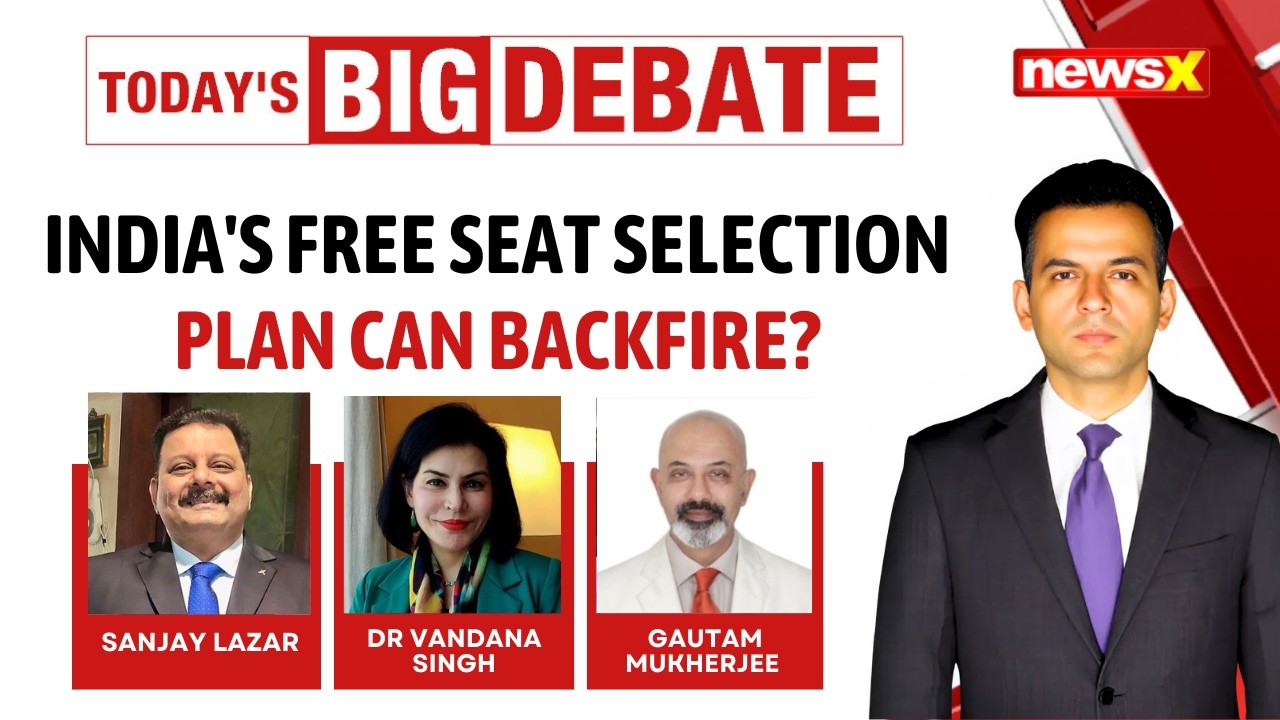 Why Airlines Are Opposing the Govt&rsquo;s 60% Free Seat Selection Rule? | NewsX