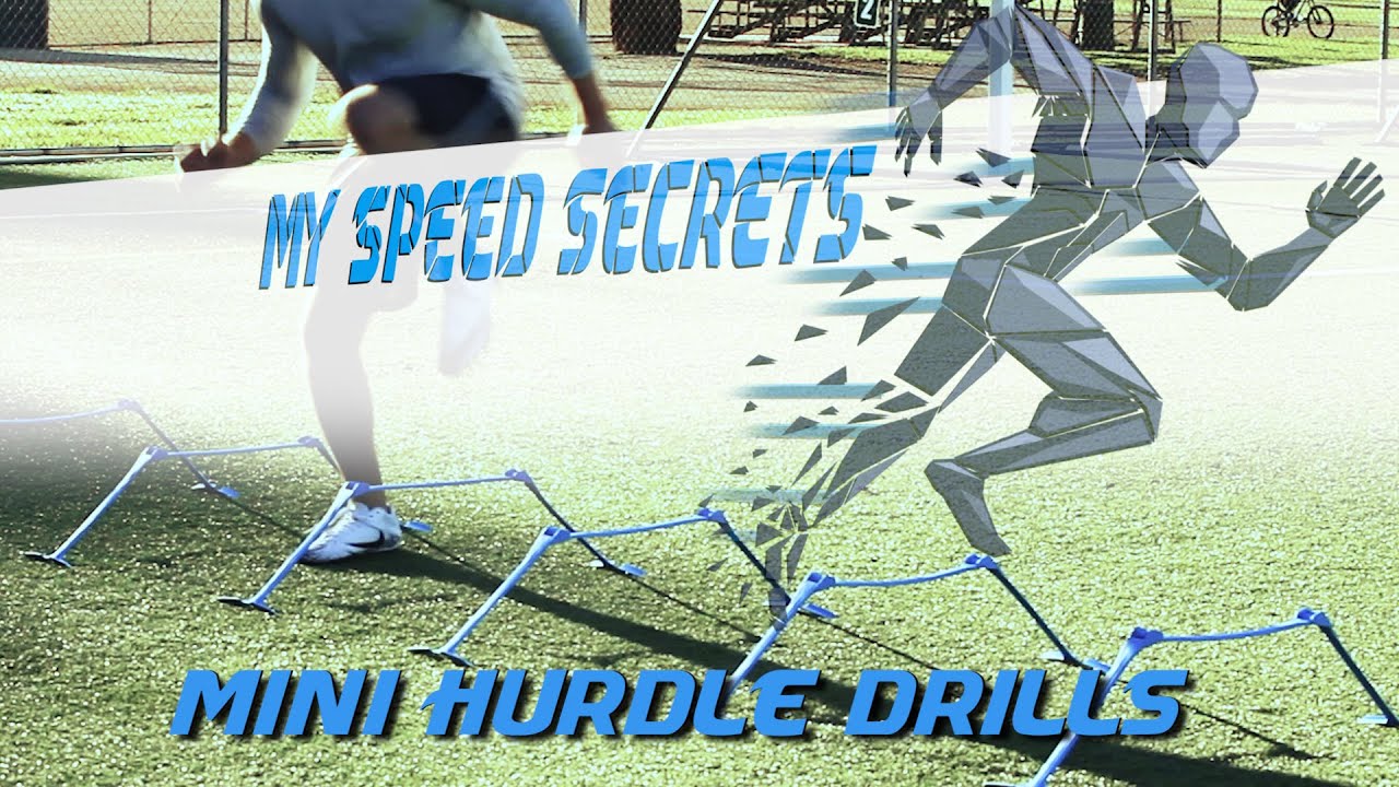 Mini Hurdle Drills - Athletes Speed and Agility Training