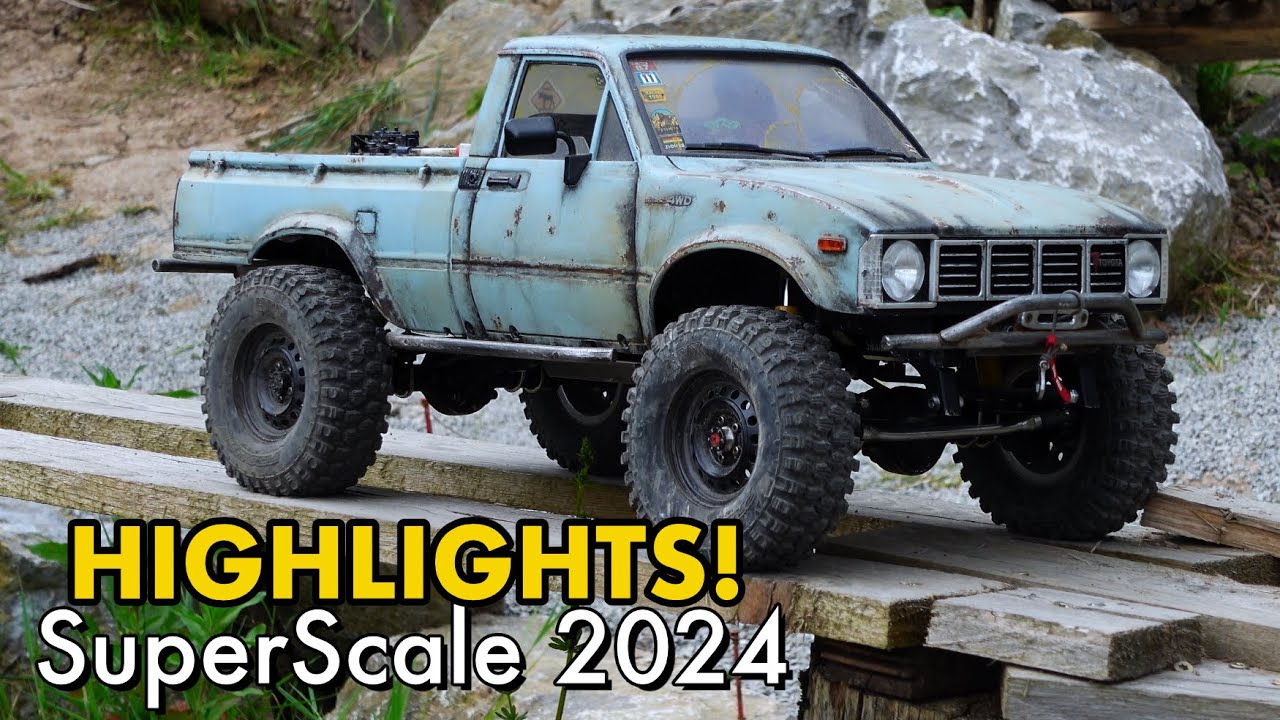 The best super realistic rc cars of SuperScale 2024! Europe's biggest Rc Offroad 4x4 Event