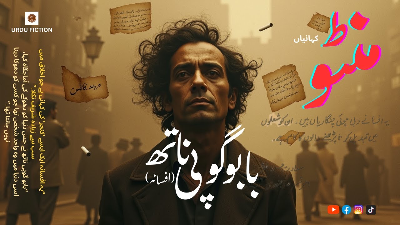 Saadat Hasan Manto I Babu Gopi Nath I بابو گوپی ناتھ I Manto Kahanian I Manto Afsana I سعادت  منٹو