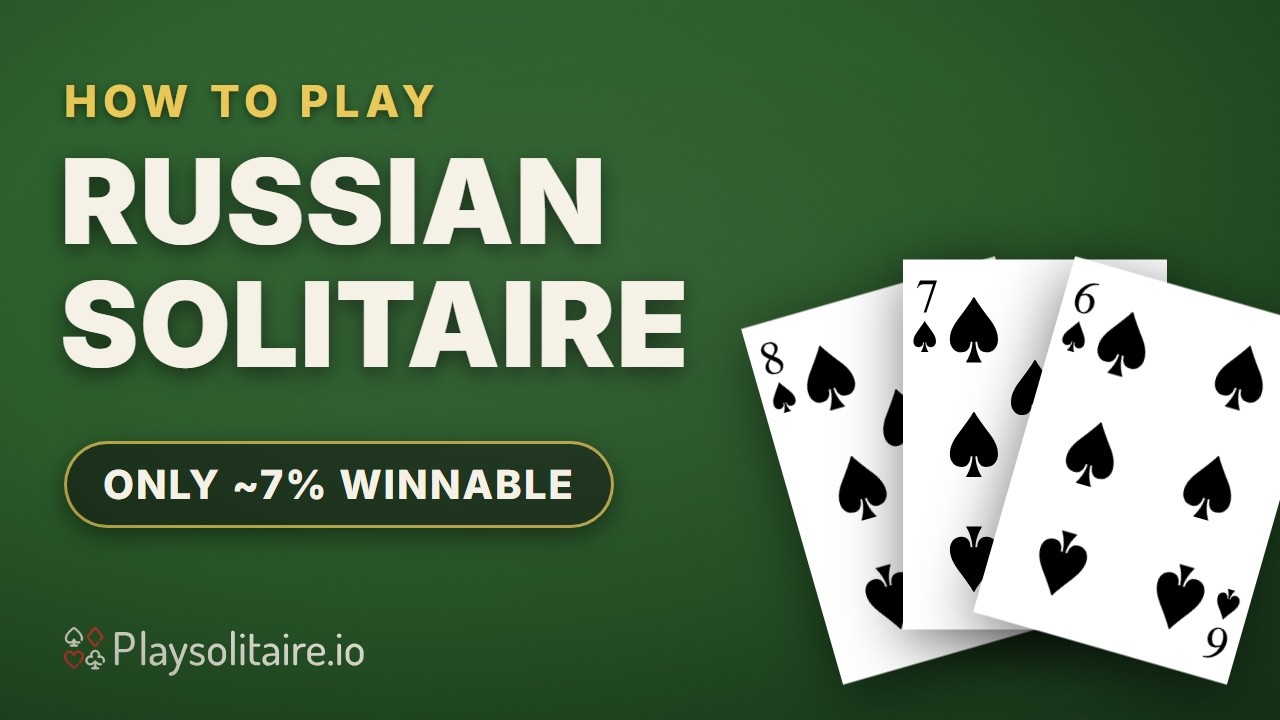 How to Play Russian Solitaire: Rules and Why Only 7% Win