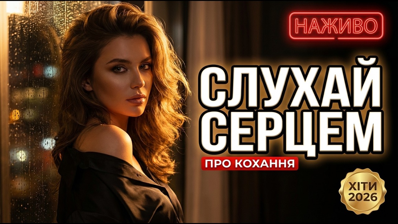 ❤️ Музика кохання 2026 | Українські пісні — LIVE