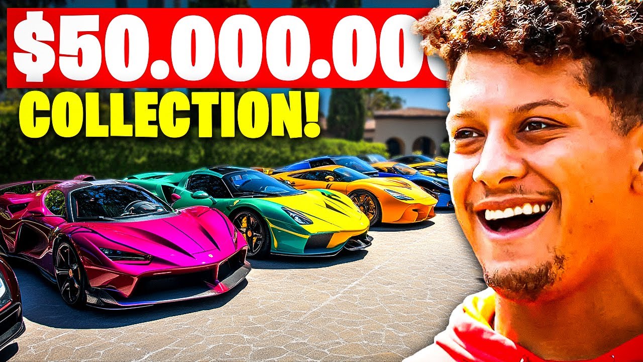 Inside Patrick Mahomes&rsquo; Multi-Million Dollar Car Collection | Million Dollar Rides of NFL Superstar