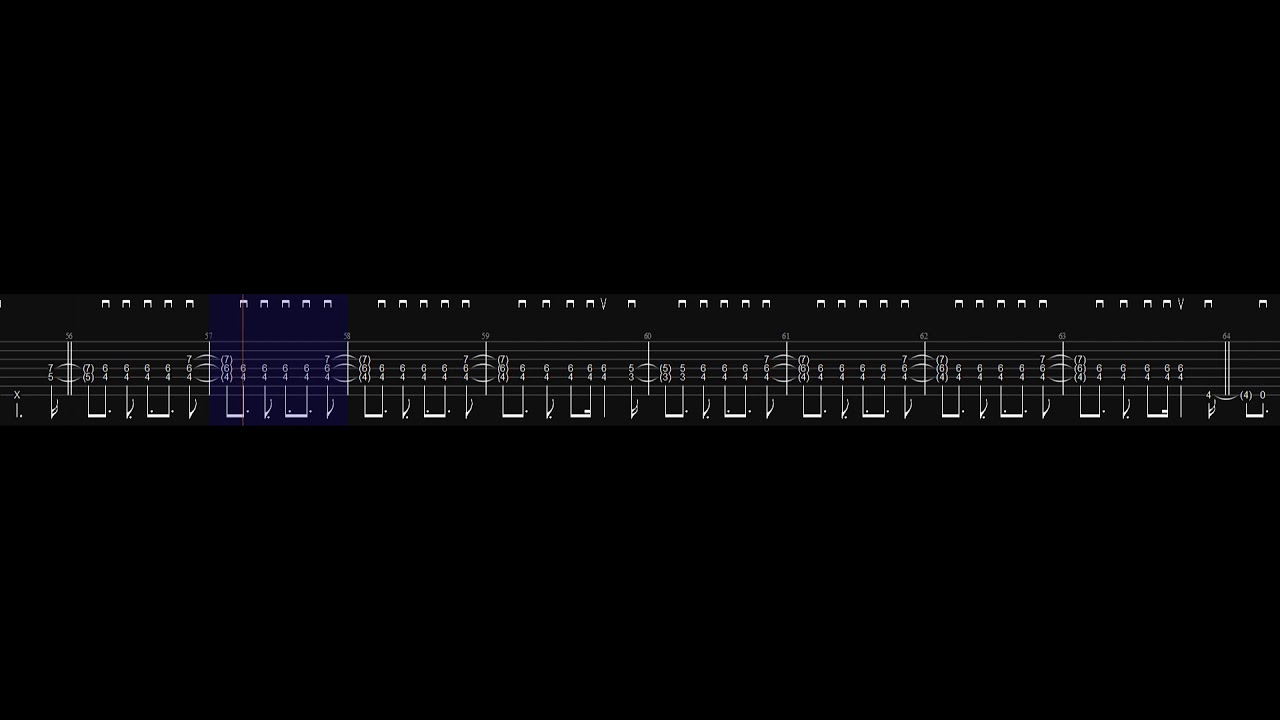 Meshuggah - Stengah Guitar Tab