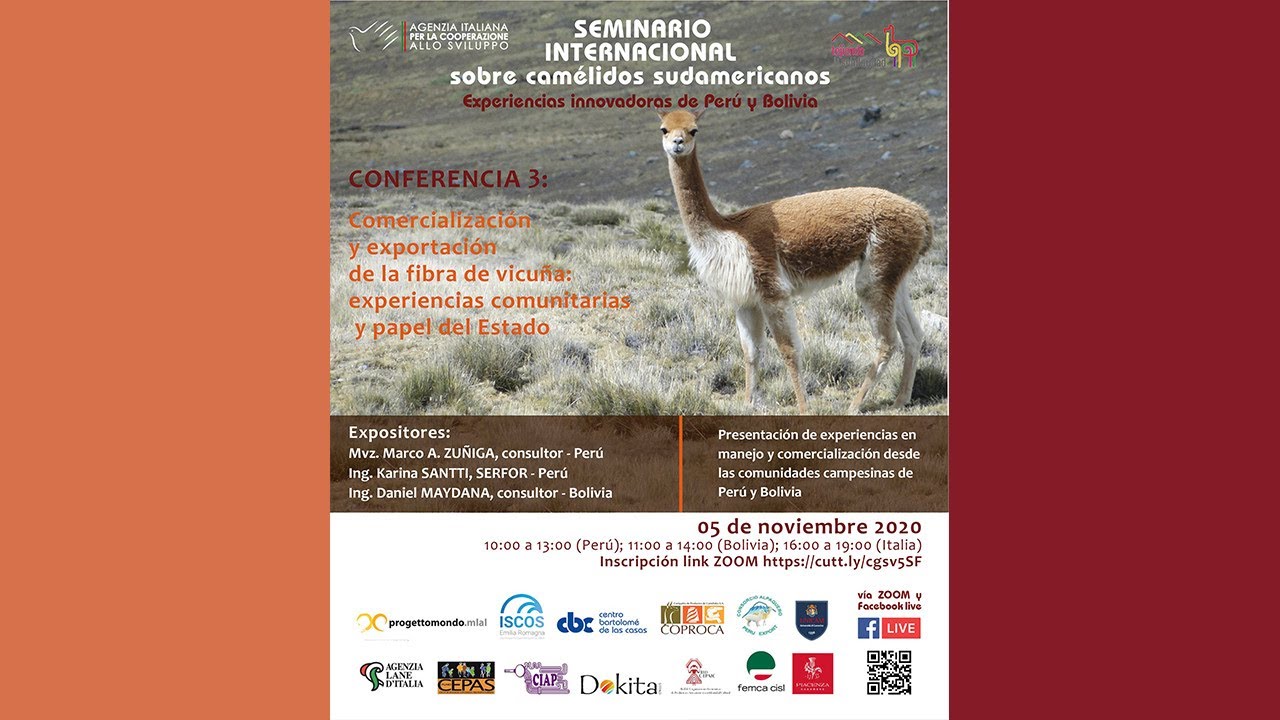 Conferencia 3 Comercialización y exportación de fibra de vicuña