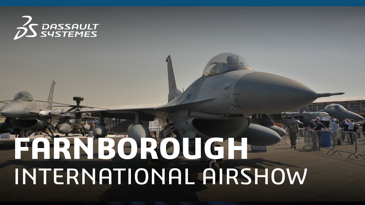 Dassault Systèmes at Farnborough International Airshow 2022 - Week Highlights