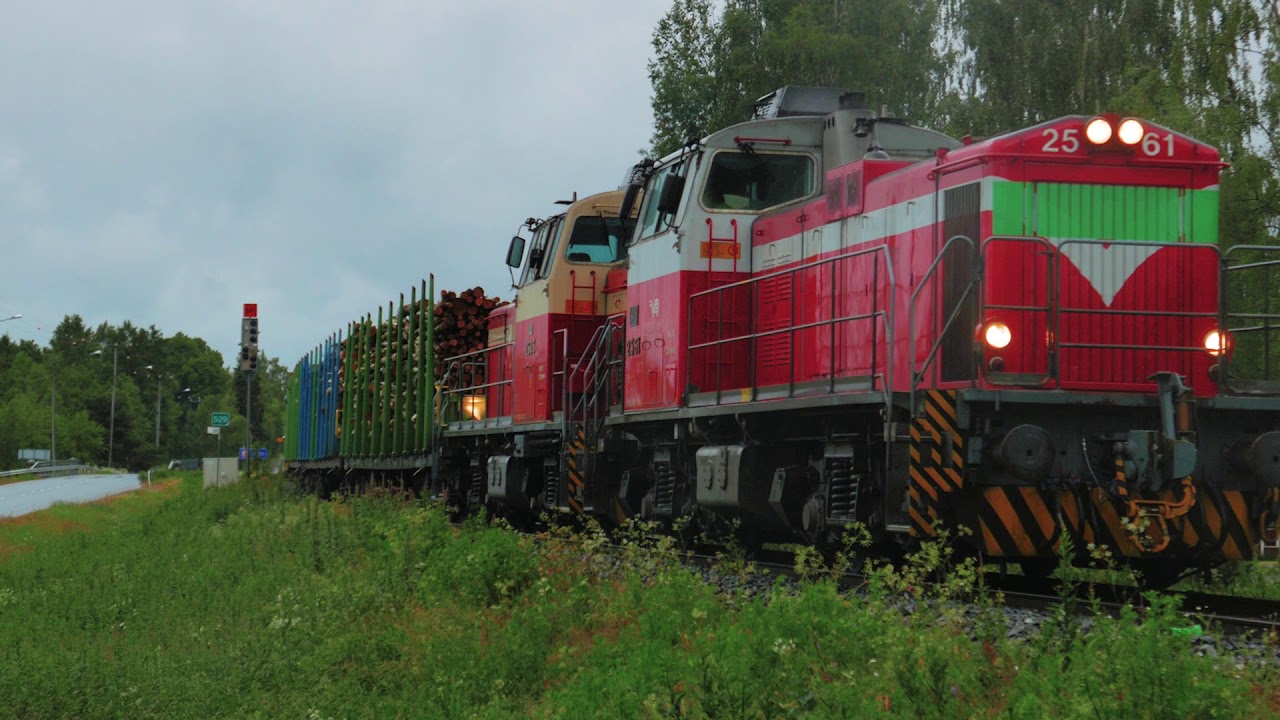 Tavaraliikennettä Kaskisten radalla (osa 1)