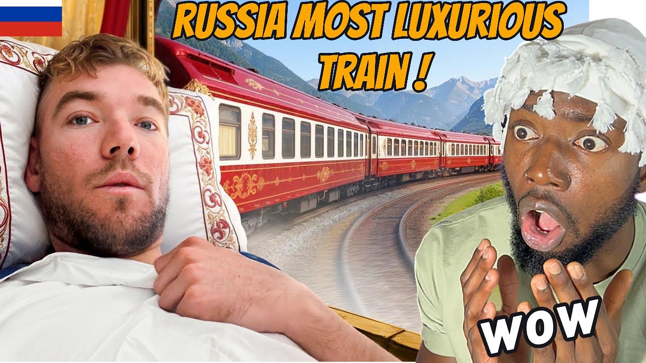 French Guy Reacts to Russia most Luxurious Train !