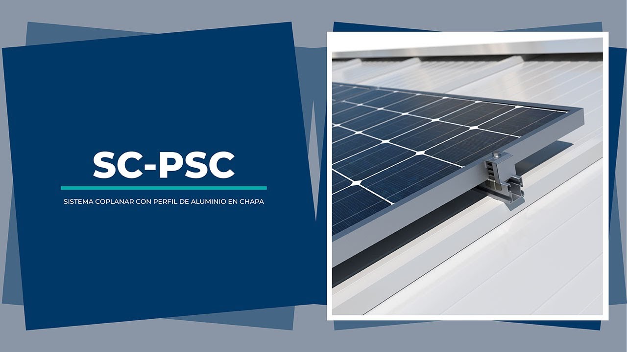 SC-PSC | Koplanares system mit aluminiumblechprofil