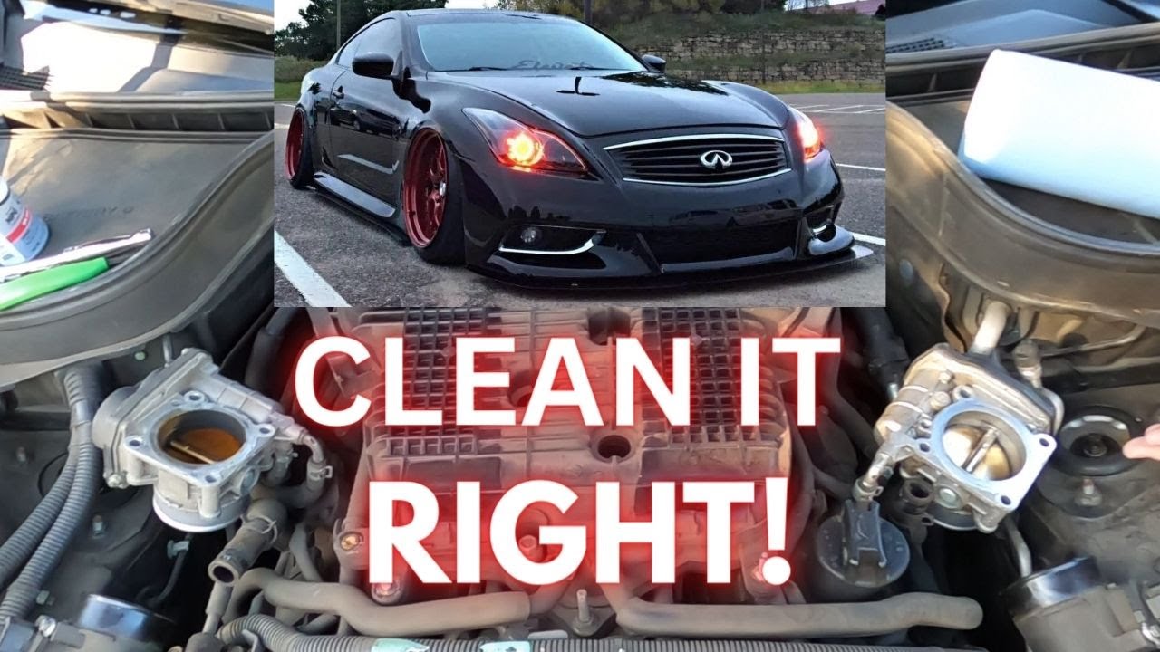 G37 THROTTLE BODY CLEANING! (Also works for 370Z, 350Z, G35, Q50, Q60, 370GT)
