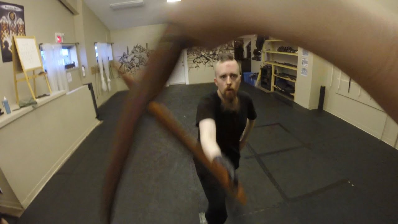 Dussack practice at the Blood & Iron Victoria HEMA school