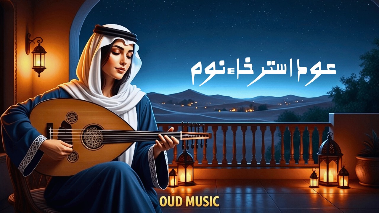 موسيقى عود للاسترخاء قبل النوم 🌙 أجواء عربية حالمة | Dreamy Arabic Oud Bedtime Music