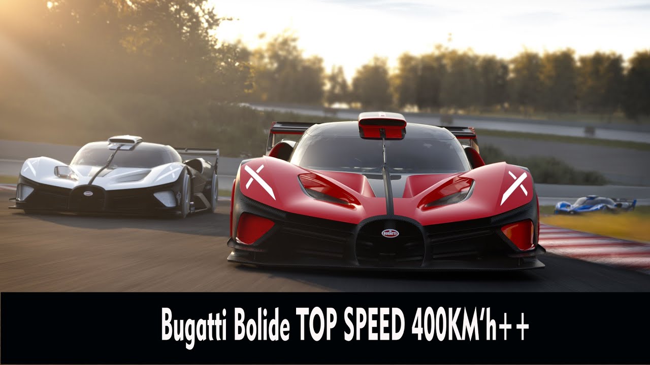 Need For Speed - Bugatti bolide top speed 400km++